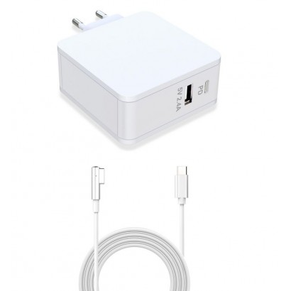 MBXAP-AC0024 MBXAP-AC0024 CoreParts Power Adapter for MacBook 45W 14.5V 3.1A Plug: Magsafe with 1.8m cable & USB output for M...