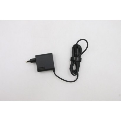 5A10W86265 Lenovo 65W AC power adapter with USB Type-C interface, designed for fast charging of...
