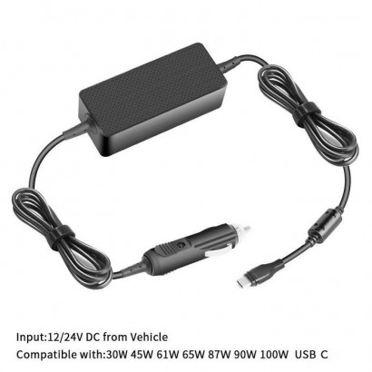 MBXUSBC-DC0004 CoreParts USB-C Car Charger 100W 5V2A-20V5A USB PD3.0 Plug:USB-C Input: 12-24V 5A,...
