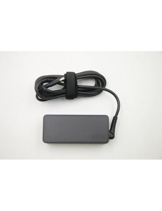 02DL122 02DL122 Lenovo 45W power adapter with 3-prong design, compatible with Lenovo devices, supports multiple voltage level...