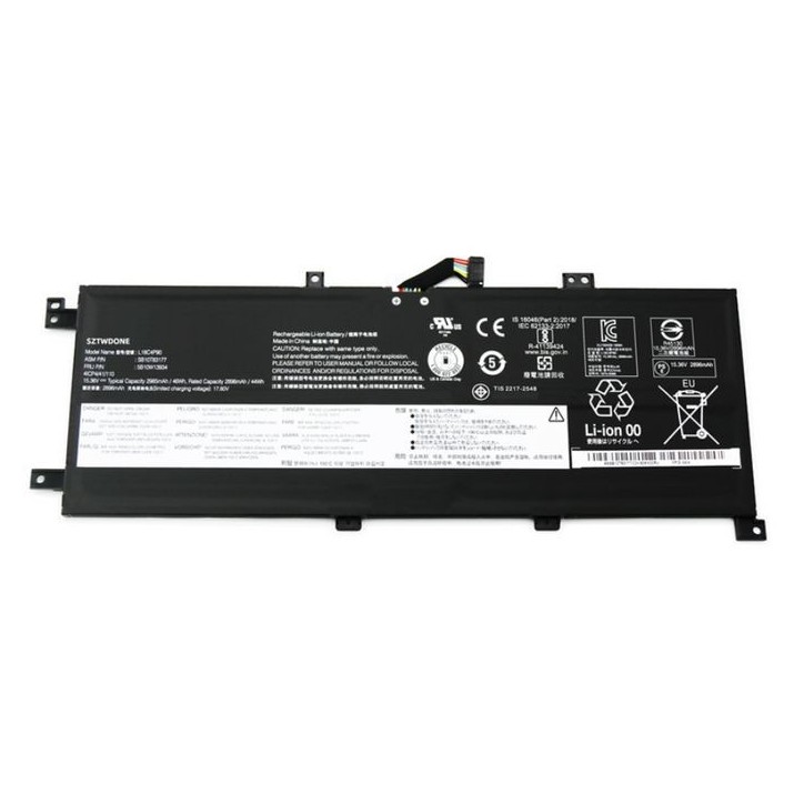 02DL030 Lenovo Lithium-Ion battery, 45Wh capacity, 15.36V voltage, designed for Lenovo systems, 4-cell configuration, plug-and-p