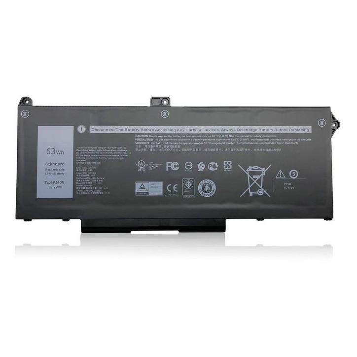 MBXDE-BA0250 CoreParts Laptop Battery for Dell 62.32Wh Li-ion 15.2V 4100mAh Black, for Latitude 14 5420, Latitude 14 5420 CHKFM,