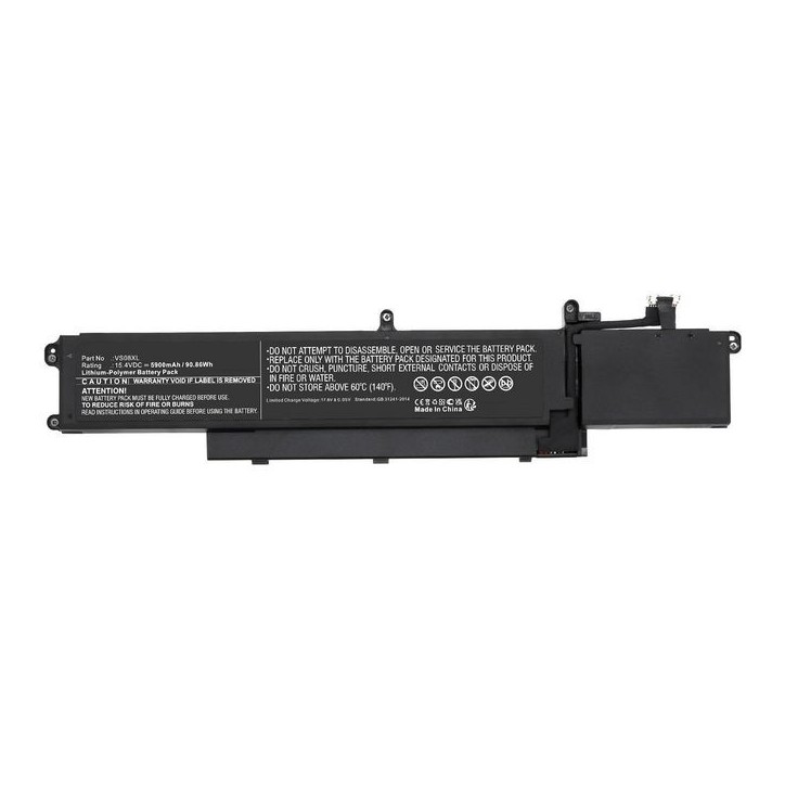 MBXHP-BA0332 CoreParts Battery for HP Notebook, Laptop 15.4V 5900mAh 90.86Wh ZBook Fury 16 G9 6X1G1PA,ZBook Fury 16 G9 62U60EA,Z