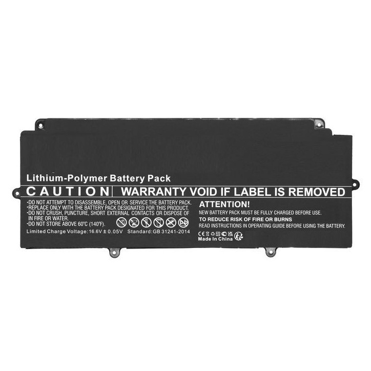 MBXFU-BA0042 CoreParts Battery for Fujitsu Notebook, Laptop 49.68Wh 14.4V 3450mAh for LifeBook U937, U938, U939 CP730401-01, CP7