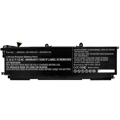 MBXHP-BA0212 MBXHP-BA0212 CoreParts Laptop Battery for HP 45.51Wh Li-Pol 11.1V 4100mAh Envy 13-ad000, Envy 13-AD001NO, Envy 1...