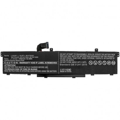 MBXLE-BA0302 MBXLE-BA0302 CoreParts Laptop Battery for Lenovo 92.40Wh Li-Polymer 11.55V 8000mAh for Lenovo ThinkPad P15, Thin...