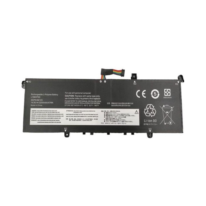 MBXLE-BA0355 CoreParts Battery for Lenovo 47.36Wh Li-Polymer 14.8V 3200mAh, Black, for ThinkBook 13s G2 ARE(20WC), ThinkBook 13s