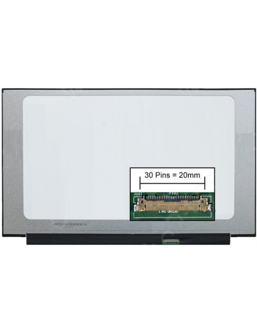 MSC156F30-212M CoreParts 15,6" LCD FHD Matte, 1920x1080, Original Panel, 350.76x216.2x3.2mm, 30pins Bottom Right Connector, w/o 