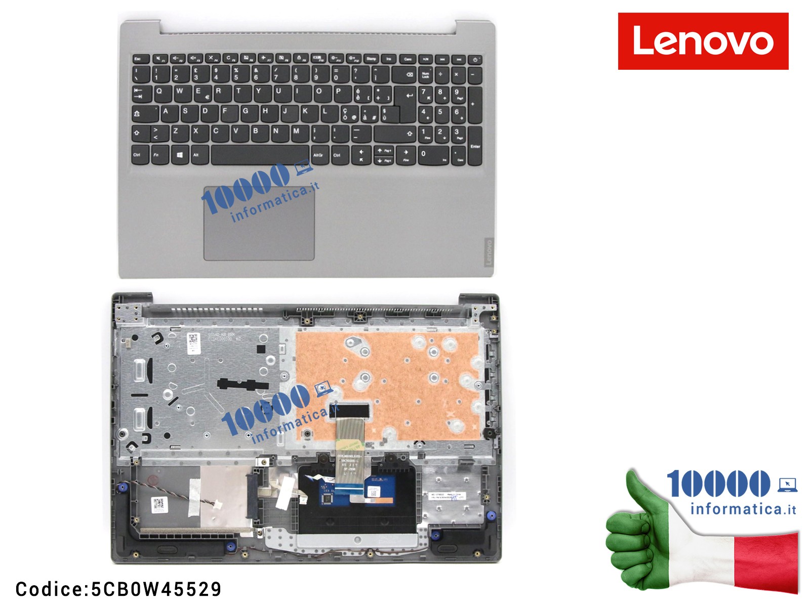 5CB0W45529 Tastiera Italiana Top Case LENOVO IdeaPad S145-15IIL (81W8) S145-15IWL (81MV) S145-15AST (81N3) S145-15API (81UT) ... 5CB0W45529 Tastiera Italiana Top Case LENOVO IdeaPad S145-15IIL (81W8) S145-15IWL (81MV) S145-15AST (81N3) S145-15API (81UT) ...