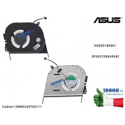 Ventola Fan GPU ASUS VivoBook Pro 16X N7600PC 13NB0UV0T05111 DQ5D518E001 DFS5F22B04954C...