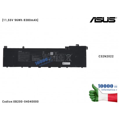 Batteria C32N2022 ASUS VivoBook Pro 16X OLED M7600RE N7600PC M7600QE M7600QC ZenBook Pro15...