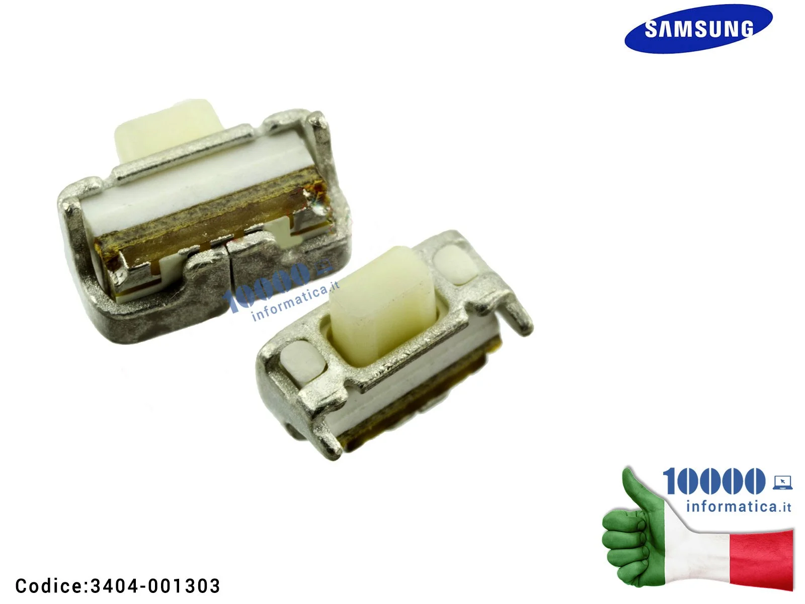 3404-001303 Tasto SMD Accensione Volume SAMSUNG Galaxy S3 SIII GT-i9300 GT-S5690 Power Button Volume Switch NOKIA 510 610 3404-001303 Tasto SMD Accensione Volume SAMSUNG Galaxy S3 SIII GT-i9300 GT-S5690 Power Button Volume Switch NOKIA 510 610