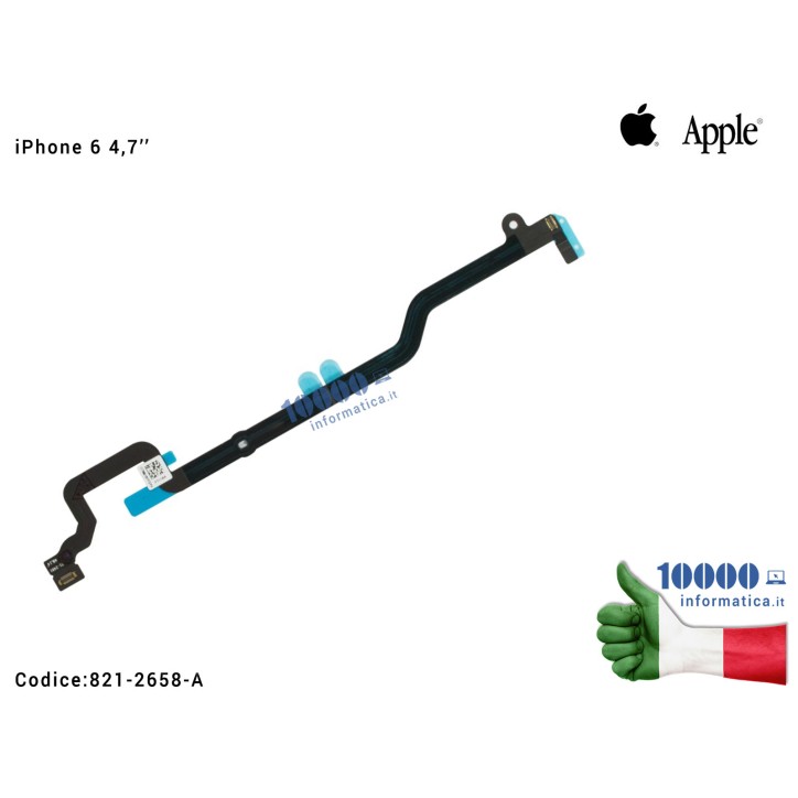 Cavo Tasto Home Menu Button APPLE iPhone 6 6G (A1549) (A1586) (A1589) Flex Cable Ribbon