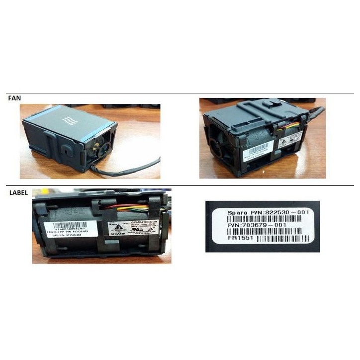 822530-001 FAN DL160 GEN8 CAN