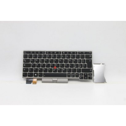 01YP937 01YP937 Keyboard BL Silver Italian FRU01YP937 LENOVO DSE