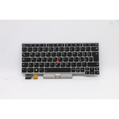 01YP857 01YP857 Keyboard BL Silver Italian FRU01YP857 LENOVO DSE