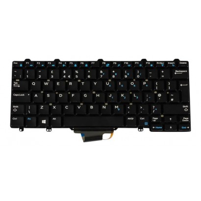 44K3X 44K3X 83-Key English QWERTY backlit 044K3X keyboard Backlit M15ISU-TB Features DSE