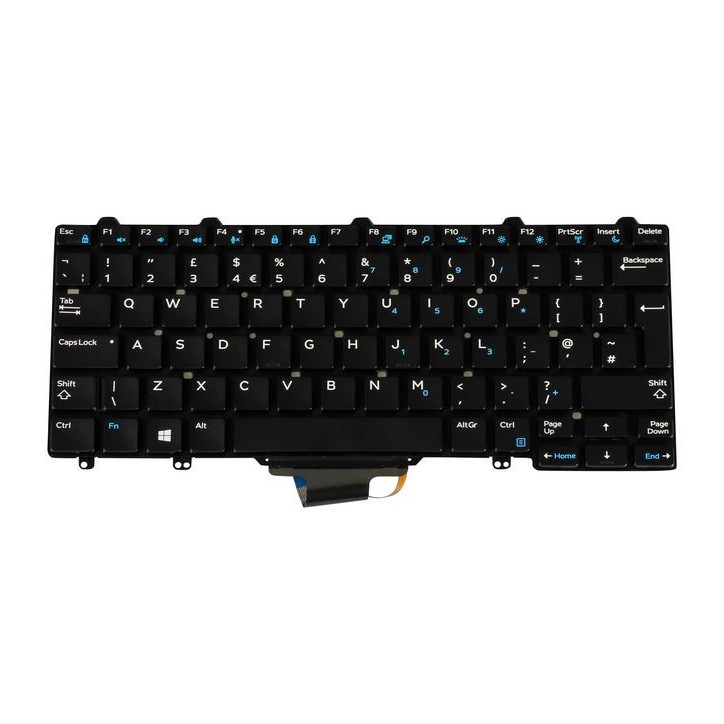 44K3X 83-Key English QWERTY backlit 044K3X keyboard Backlit M15ISU-TB