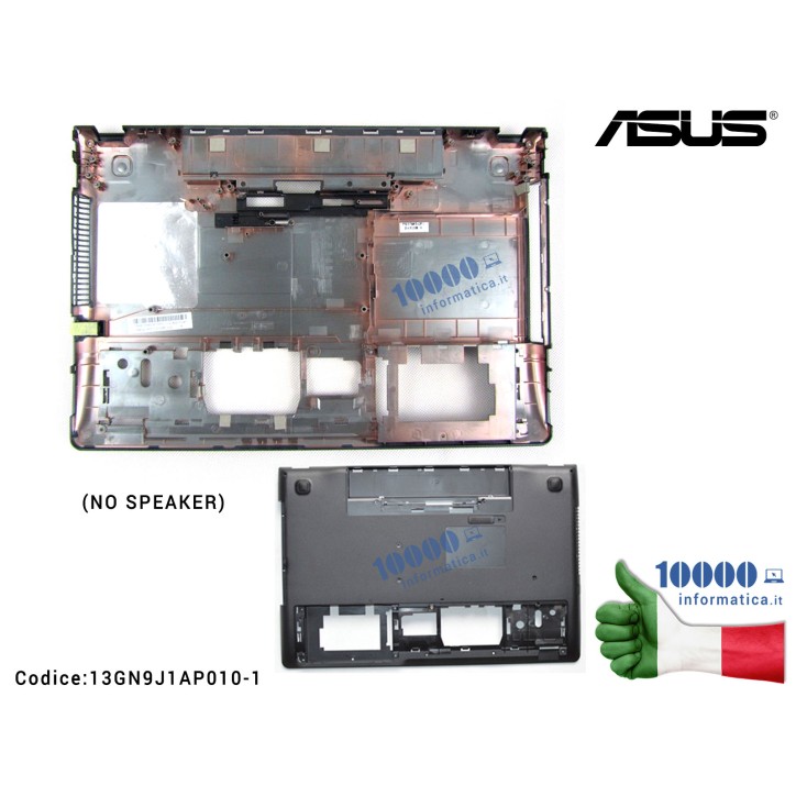 Bottom Case Cover Lower Inferiore ASUS N56 N56V N56S N56VM N56VZ N56VJ N56VB N56VV N56SL 13GN9J1AP010 13GN9J1AP020