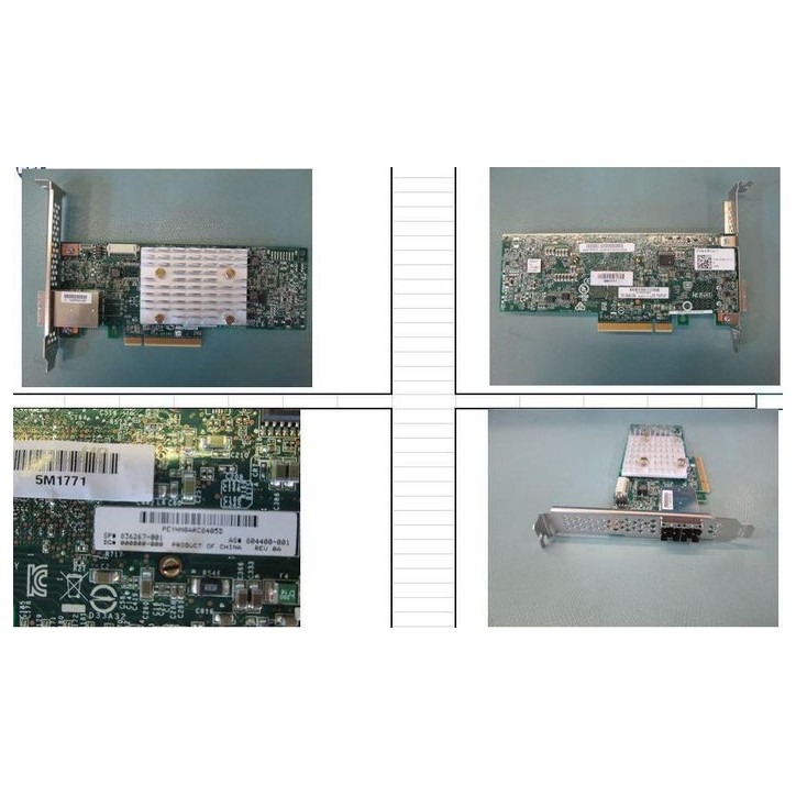 836267-001 Smart Array E208e-p SR Gen10 804398-B21, 804307 storage controller CNTRLR