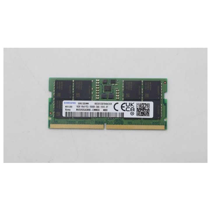 5M31K03047 16GB DDR5 SODIMM memory FRU5M31K03047 module, 5600MHz