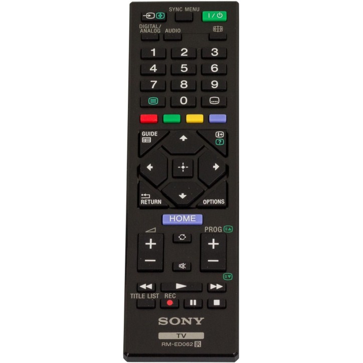 149271811 Sony REMOTE (RM-ED062) TCN 17TV018 52161525