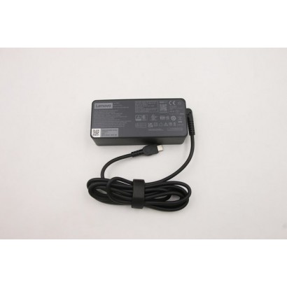 FRU02DL125 Lenovo 65W USB-C AC power adapter, designed for Lenovo laptops, ultraportable, fast...