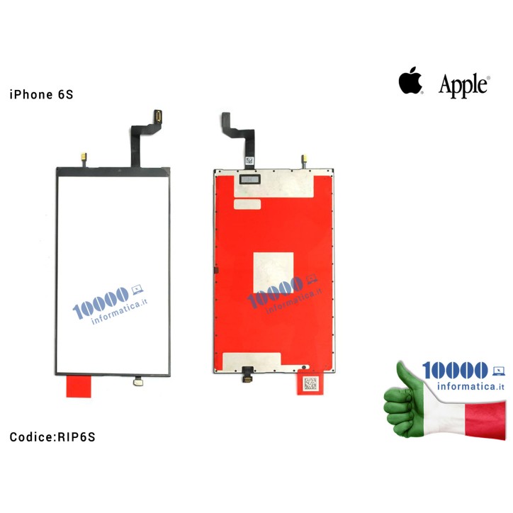 Retroilluminazione Schermo LCD Display Cavo Tasto Home APPLE iPhone 6S (A1633) (A1688) (A1700) Backlight Button Extension Flex