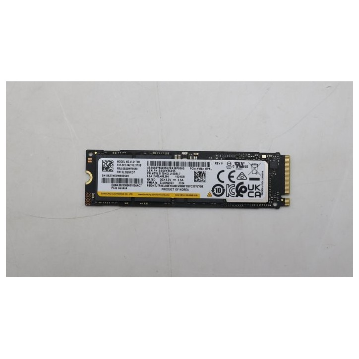 5SS0W79550 1TB M.2 2280 PCIe 4.0 NVMe SSD