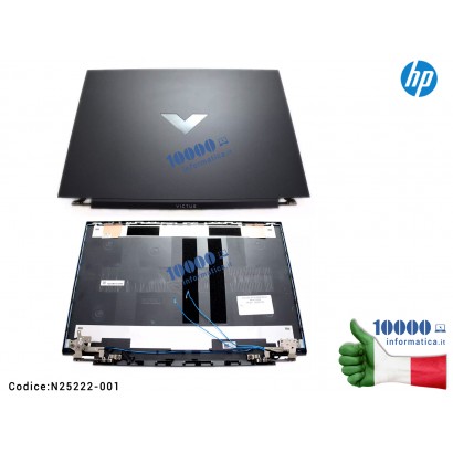 Cover LCD + Cerniere HP Victus 16-D 16-D1000 16-D0038NL N25222-001 Scocca Superiore Top Cover LCD...