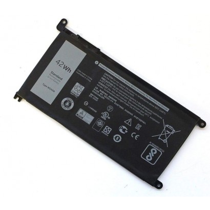 0T2JX4 Dell 3-cell lithium-ion prismatic battery with 42Wh capacity, compatible with Dell...