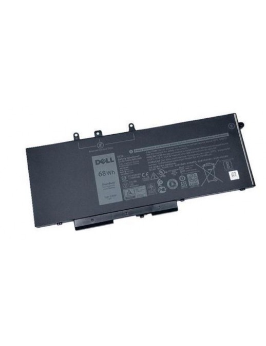 0FPT1C 0FPT1C Dell Lithium Ion battery with 68Wh capacity, 4 cells, 7.6V voltage, suitable for Dell Latitude and Precision la...
