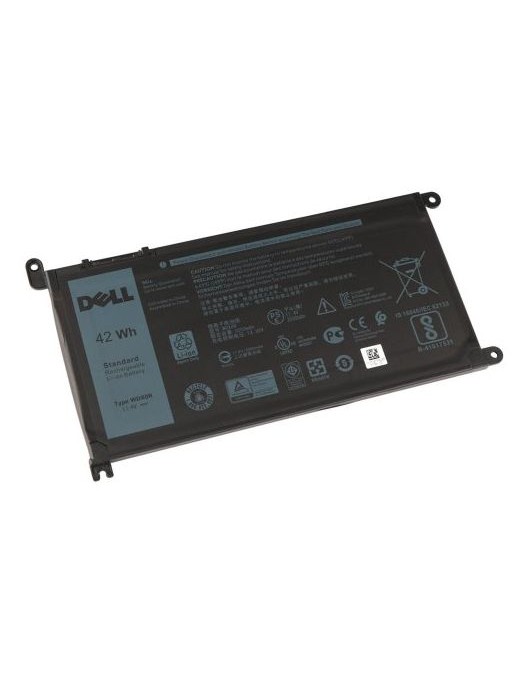 03CRH3 Dell Lithium Ion battery, 42Wh capacity, 3-cell design, compatible with select Dell Inspiron, Latitude, and Vostro laptop