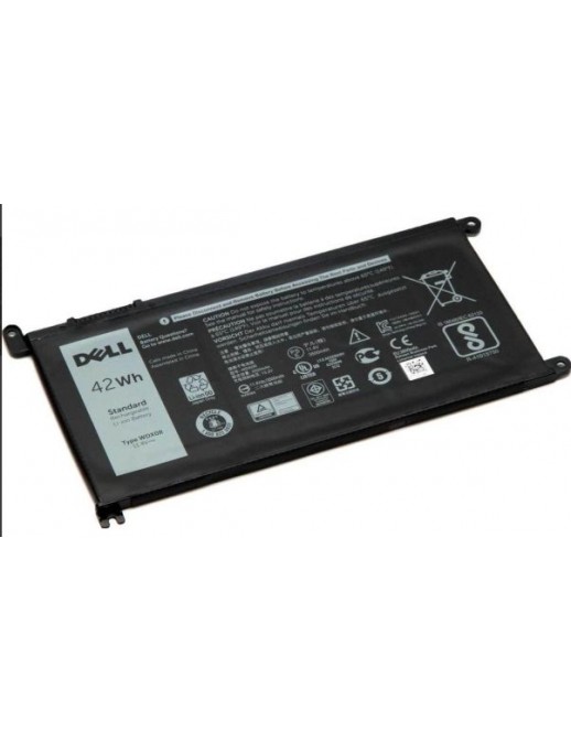 08YPRW Dell 3-cell lithium-ion battery with 42Wh capacity, 11.1V voltage, designed for Dell laptops, prismatic design. 42 Wh