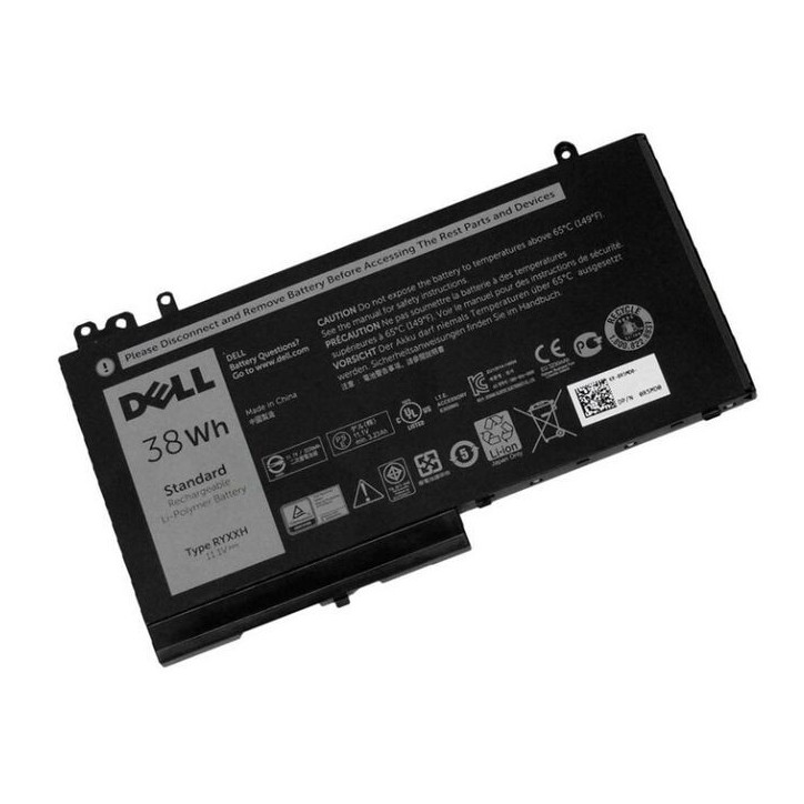 0FW8KR Dell 3-cell Lithium-Ion battery with 42Wh capacity, 11.1V voltage, prismatic design, compatible with select laptops. 42 W