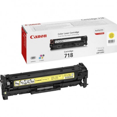 2659B002AA 2659B002AA Canon LBP 7200Cdn Toner Cartridge 718 - Yellow 647648 Canon Features DSE