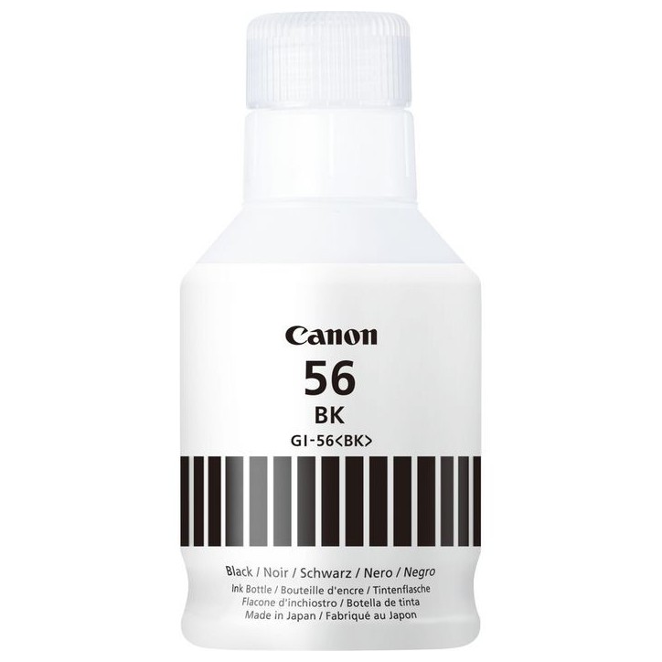 4412C001 Canon GI-56BK Black Ink Bottle 6000 pagine
