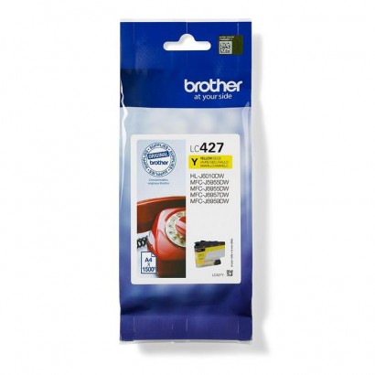 LC427Y LC427Y Brother Genuine Brother LC427Y Ink Cartridge – Yellow Brother Features DSE