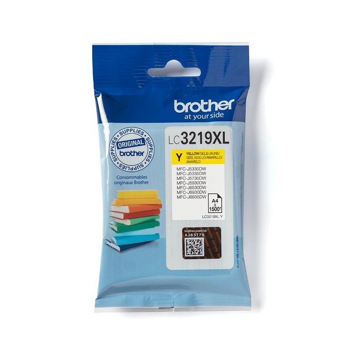 LC3219XLY Brother LC3219XLY Ink Cartridge in yellow Brother