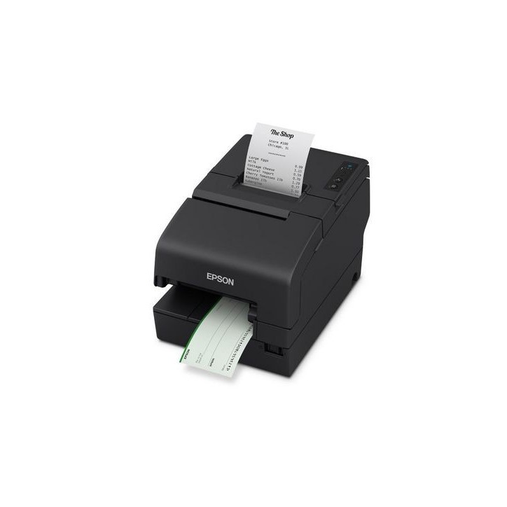 C31CL25102 Epson OmniLink TM-H6000VI Multifunction POS Printer with Check Processing Black