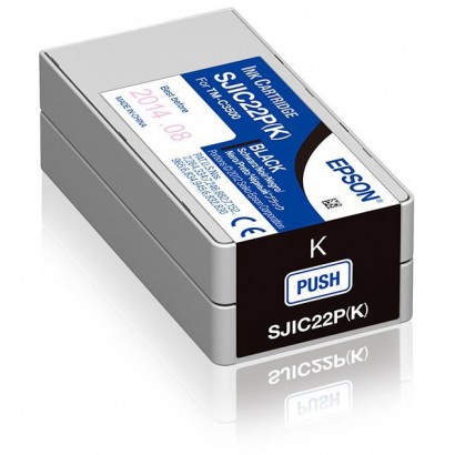C33S020601 C33S020601 Epson SJIC22P(K): Ink cartridge for ColorWorks C3500 (Black) Pigment-based ink Features DSE