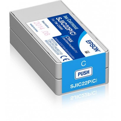 C33S020602 C33S020602 Epson SJIC22P(C): Ink cartridge for ColorWorks C3500 (Cyan) Epson Features DSE