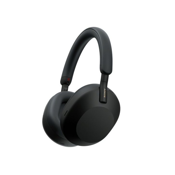 WH-1000XM5B Sony Sony WH-1000XM5 Noise Cancelling Wireless Headphones, 30 hours battery life, Overhead Bluetooth Headphones, Opt