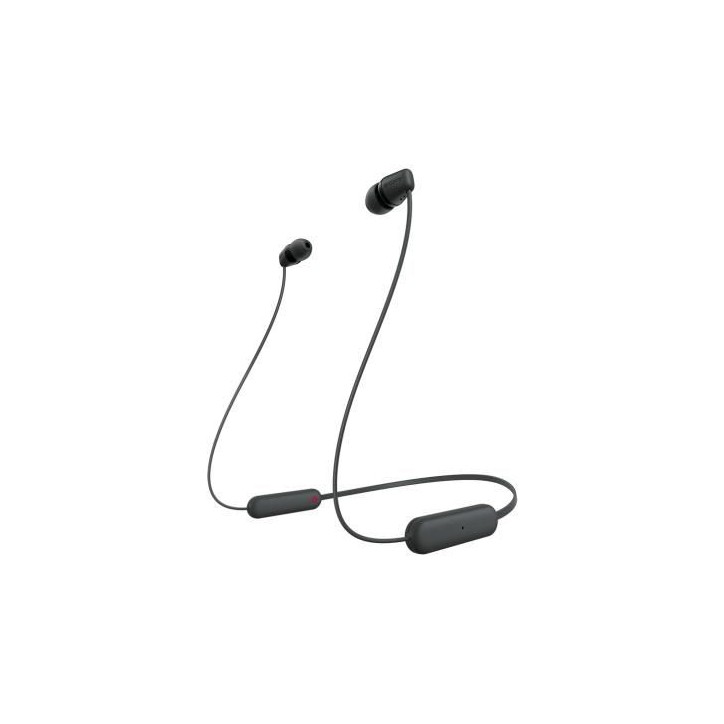 WIC100B.CE7 Sony Wi-C100 Headset Wireless In-Ear Calls/Music Bluetooth Black 866688 2,11 Wh