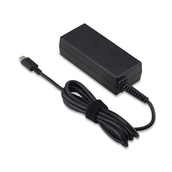 NP.ADT0A.065 Acer AC ADAPTOR.45W.BLACK.W/EU Black