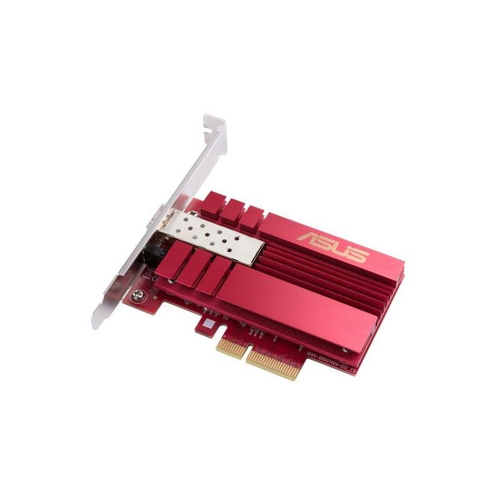 90IG08B0-MO0B00 Asus 10GBase-T PCIe Network Adapter with backward compatibility of 5/2.5/1G and 100Mbps  RJ45 port and built-in 