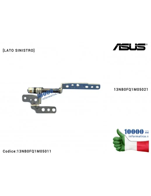 Cerniera Hinge [SX] [Versione HD] ASUS VivoBook X510 S510 (HD) S510U S510UA S510UN S501UR X510U X510UA X510UN X510UR F510U F510U