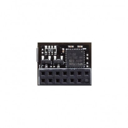 90MC07D0-M0XBN1 90MC07D0-M0XBN1 Asus TPM-SPI, Nuvoton NPCT750, TPM 2.0, 16x13 mm SPI Features DSE
