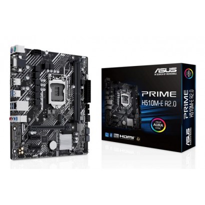 90MB1FQ0-M0EAY0 90MB1FQ0-M0EAY0 Asus Prime H510M-E R2.0 motherboard socket Intel LGA1200 (Intel H470 chipset, mATX, DDR4, USB...