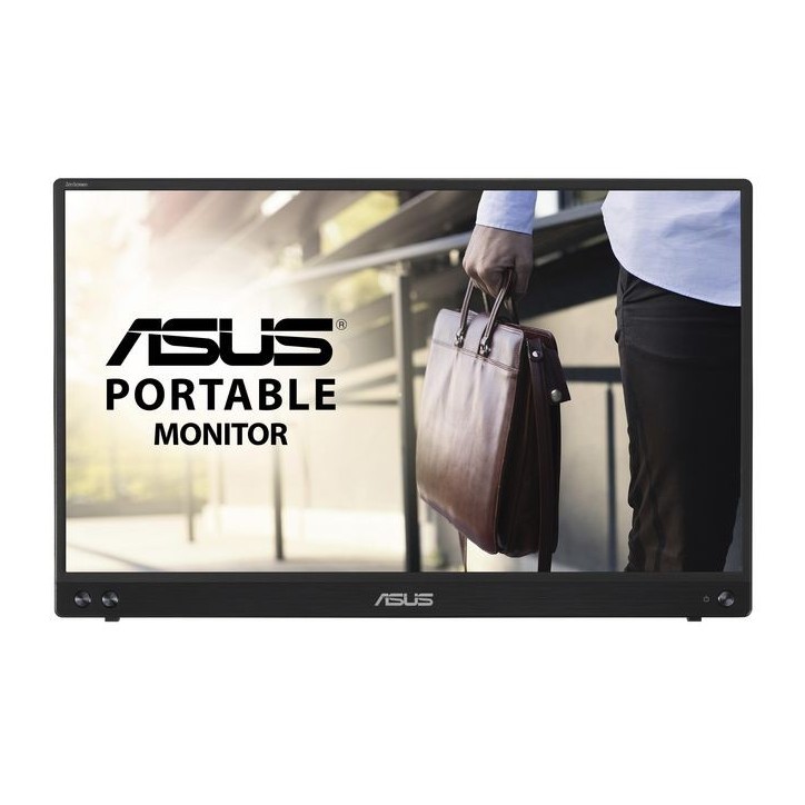 MB16ACV Asus ZenScreen MB16ACV Portable USB Monitor- 15.6 inch Full HD, IPS, Hybrid Signal Solution, USB Type-C, Flicker Free, B